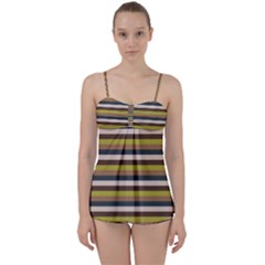 Stripey 12 Babydoll Tankini Set by anthromahe