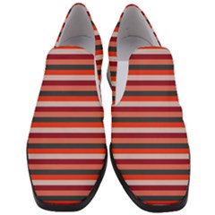 Stripey 13 Women Slip On Heel Loafers by anthromahe