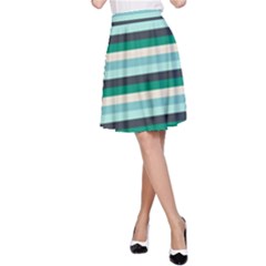 Stripey 14 A-line Skirt by anthromahe