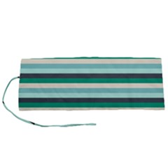 Stripey 14 Roll Up Canvas Pencil Holder (s) by anthromahe