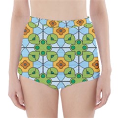 Df Artisano Vision High-waisted Bikini Bottoms by deformigo