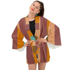 Stripey 15 Long Sleeve Kimono by anthromahe