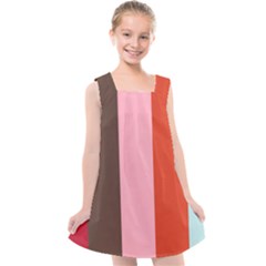 Stripey 19 Kids  Cross Back Dress