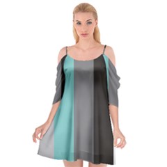 Stripey 20 Cutout Spaghetti Strap Chiffon Dress by anthromahe