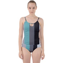 Stripey 20 Cut Out Top Tankini Set by anthromahe