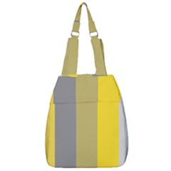 Stripey 21 Center Zip Backpack by anthromahe