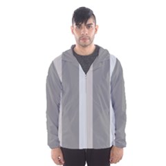 Stripey 24 Men s Hooded Windbreaker by anthromahe