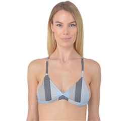 Stripey 24 Reversible Tri Bikini Top by anthromahe