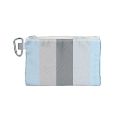 Stripey 24 Canvas Cosmetic Bag (small) by anthromahe