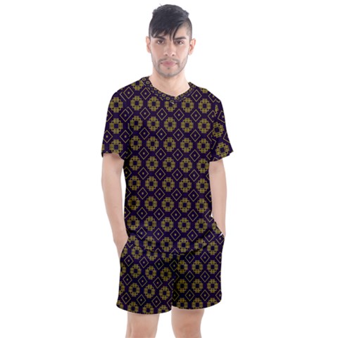 Df Festus Regence Men s Mesh Tee And Shorts Set by deformigo