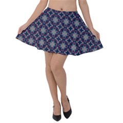 Df Galileo Magic Velvet Skater Skirt by deformigo