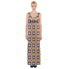 Df Forgemino Thigh Split Maxi Dress by deformigo