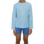 DF Albion Star Kids  Long Sleeve Swimwear