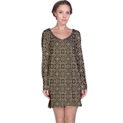 Df Nusa Penida Long Sleeve Nightdress by deformigo