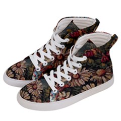 Old Embroidery 1 1 Women s Hi-top Skate Sneakers by bestdesignintheworld