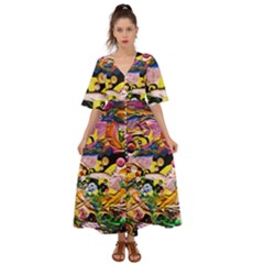 Alice Walk 1 2 Kimono Sleeve Boho Dress by bestdesignintheworld