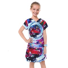 Red Airplane 1 1 Kids  Drop Waist Dress by bestdesignintheworld