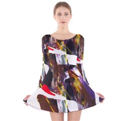 Wildfire 1 1 Long Sleeve Velvet Skater Dress by bestdesignintheworld