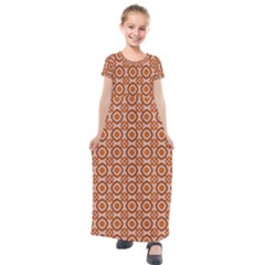 Df Jaitana Kids  Short Sleeve Maxi Dress by deformigo