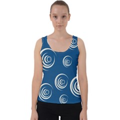 Rounder Viii Velvet Tank Top by anthromahe