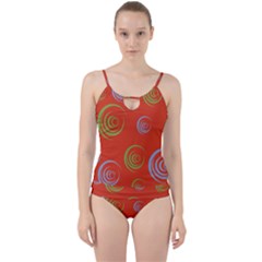 Rounder X Cut Out Top Tankini Set by anthromahe