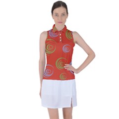 Rounder X Women s Sleeveless Polo Tee by anthromahe