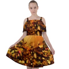 Christmas Tree  1 1 Cut Out Shoulders Chiffon Dress by bestdesignintheworld