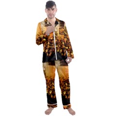 Christmas Tree  1 1 Men s Satin Pajamas Long Pants Set by bestdesignintheworld