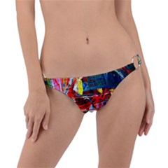 Red Aeroplane 6 Ring Detail Bikini Bottom by bestdesignintheworld