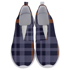 Seamless Pattern Check Fabric Texture No Lace Lightweight Shoes by Wegoenart