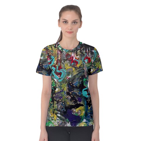 Forest 1 1 Women s Cotton Tee by bestdesignintheworld