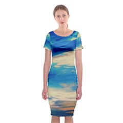 Skydiving 1 1 Classic Short Sleeve Midi Dress by bestdesignintheworld