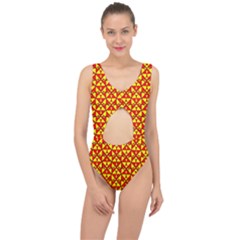 Rby-c-2-3 Center Cut Out Swimsuit by ArtworkByPatrick