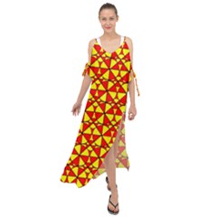 Rby-c-2-3 Maxi Chiffon Cover Up Dress by ArtworkByPatrick