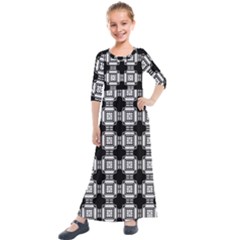 Saba Kids  Quarter Sleeve Maxi Dress by deformigo