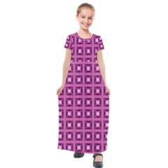 Roberto Cavallieri Kids  Short Sleeve Maxi Dress by deformigo