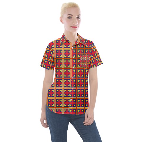 Ambrose Women s Short Sleeve Pocket Shirt by deformigo