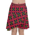 Wolfville Chiffon Wrap Front Skirt