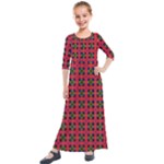 Wolfville Kids  Quarter Sleeve Maxi Dress