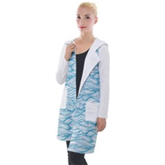 Abstract Hooded Pocket Cardigan by homeOFstyles