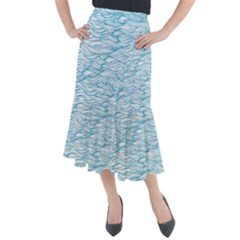 Abstract Midi Mermaid Skirt by homeOFstyles