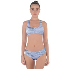 Ocean Waves Criss Cross Bikini Set