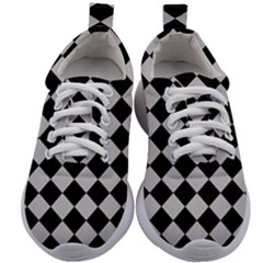 Block Fiesta - Cloudy Grey & Black Kids Athletic Shoes