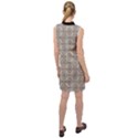 Timeless - Black & Abalone Grey Sleeveless Shirt Dress View2