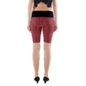 Timeless - Black & Indian Red Yoga Cropped Leggings View2