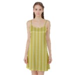 Nice Stripes - Ceylon Yellow Satin Night Slip