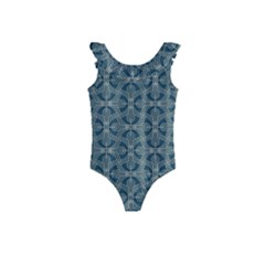 Pattern1 Kids  Frill Swimsuit by Sobalvarro