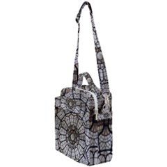 Pattern Abstract Structure Art Crossbody Day Bag by Nexatart