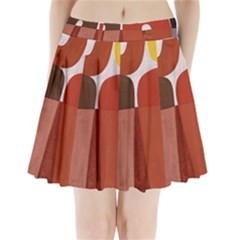 Sophie Taeuber Arp, Composition À Motifs D arceaux Ou Composition Horizontale Verticale Pleated Mini Skirt by Sobalvarro