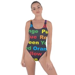 Red Yellow Blue Green Purple Bring Sexy Back Swimsuit